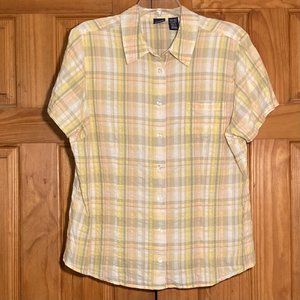 NWOT Vintage Basic Editions Top Blouse Women's Size XL